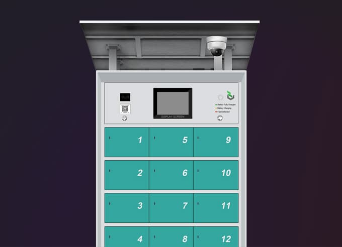 ECOOTER Battery Exchange Cabinet